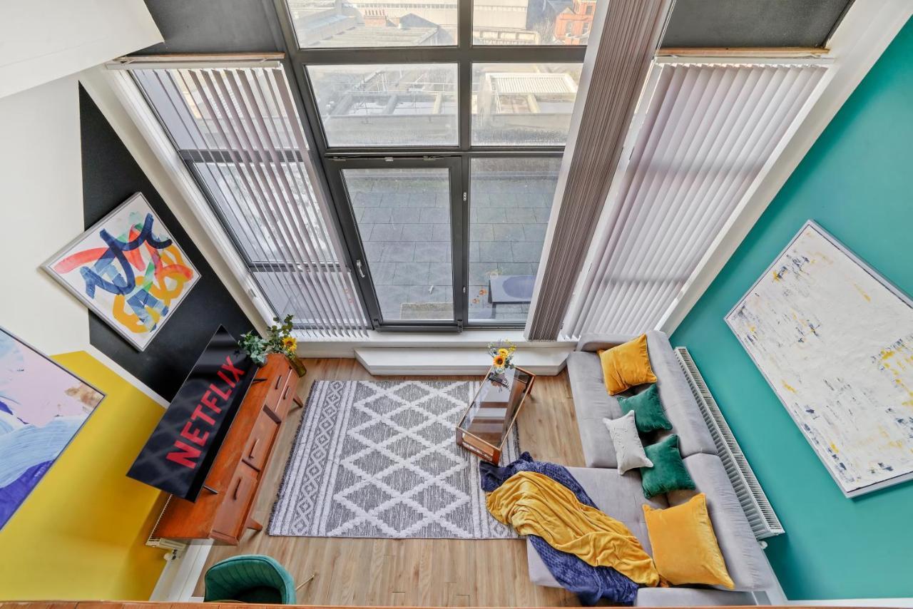Stunning Duplex Of Central Nottingham - Balcony Exteriör bild