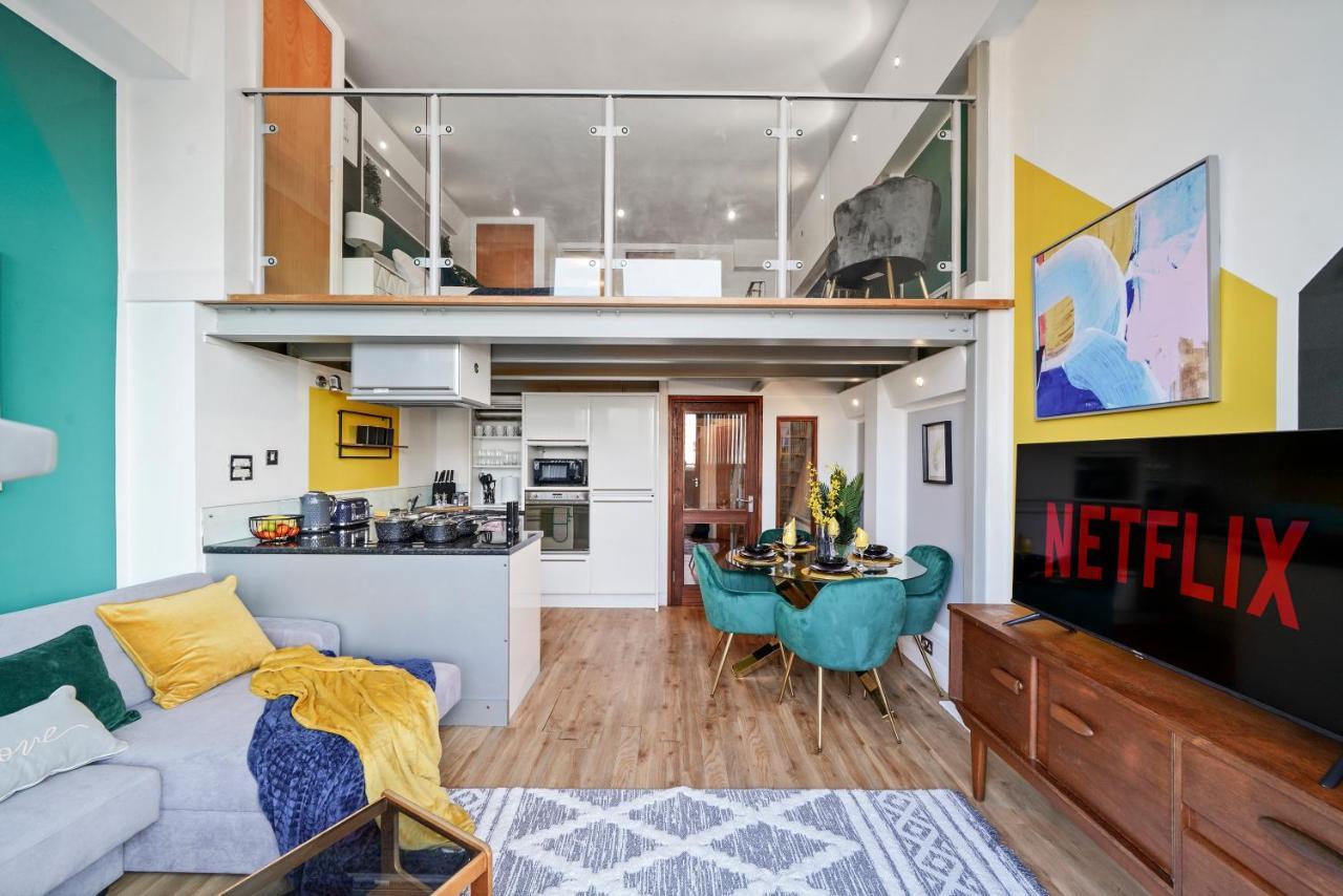 Stunning Duplex Of Central Nottingham - Balcony Exteriör bild